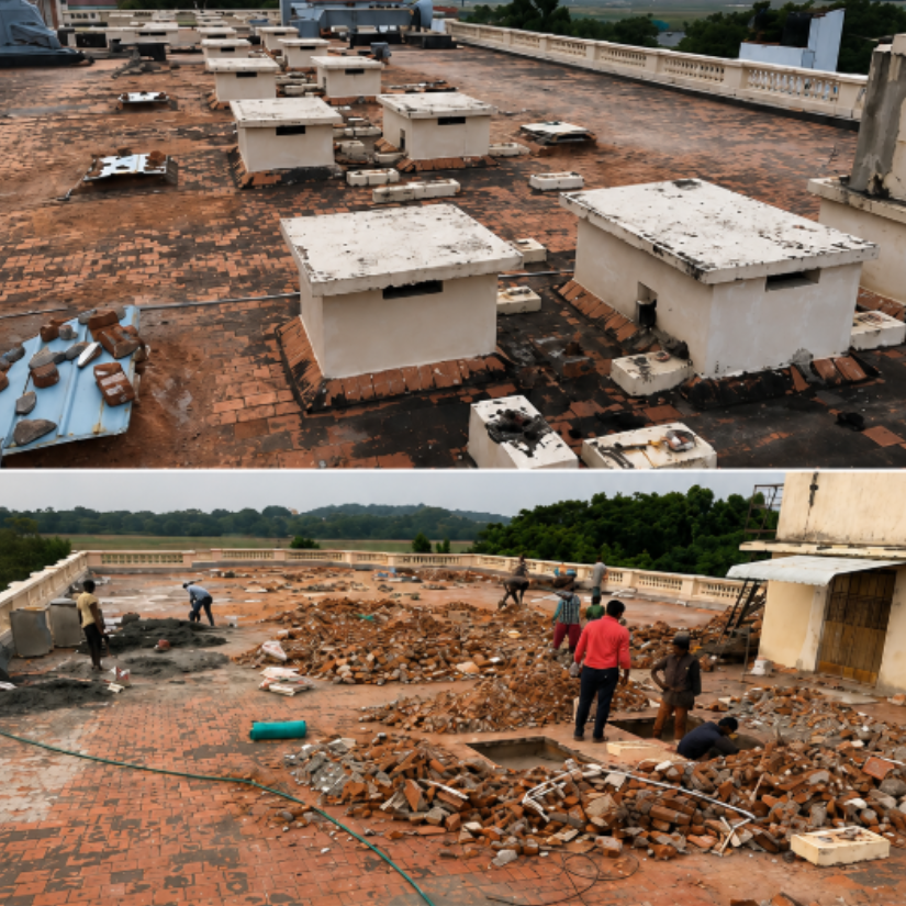 Before — Unused Terrace